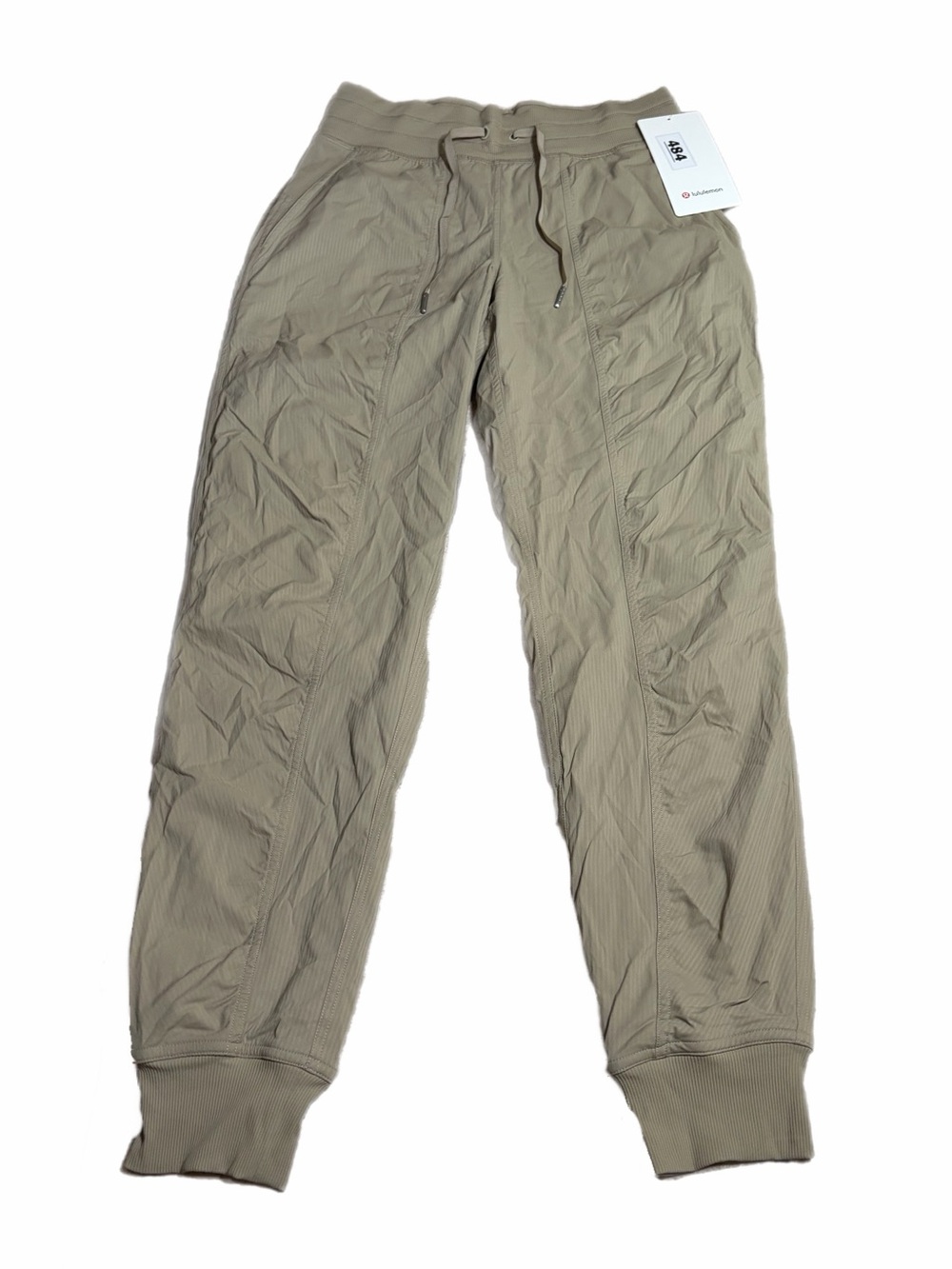 NWT Lululemon Dance Studio Mid-Rise Jogger *28” *Double Lined (Sheer Oak) Size 4